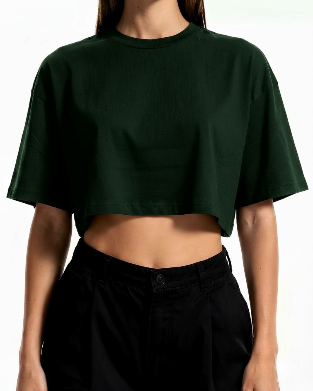CROP TOP MUJER OVERSIZE
