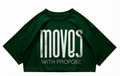 CROPTOP Estampado "Moves with energy"