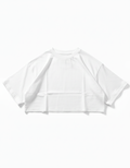 CROP TOP BLANCO OVERSIZE MUJER