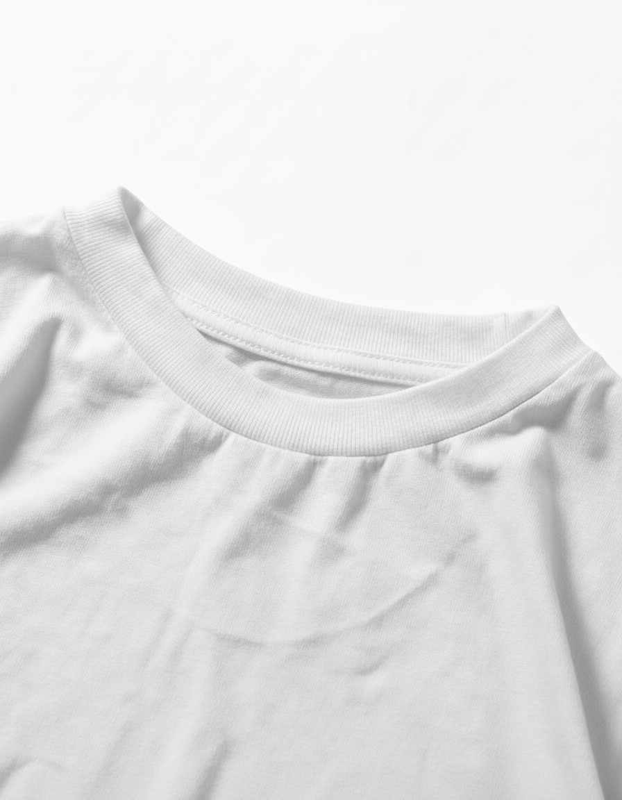 CROP TOP BLANCO OVERSIZE MUJER