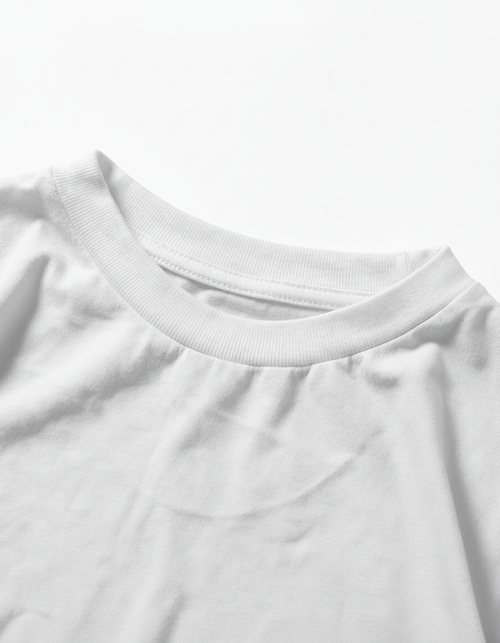 CROP TOP BLANCO OVERSIZE MUJER