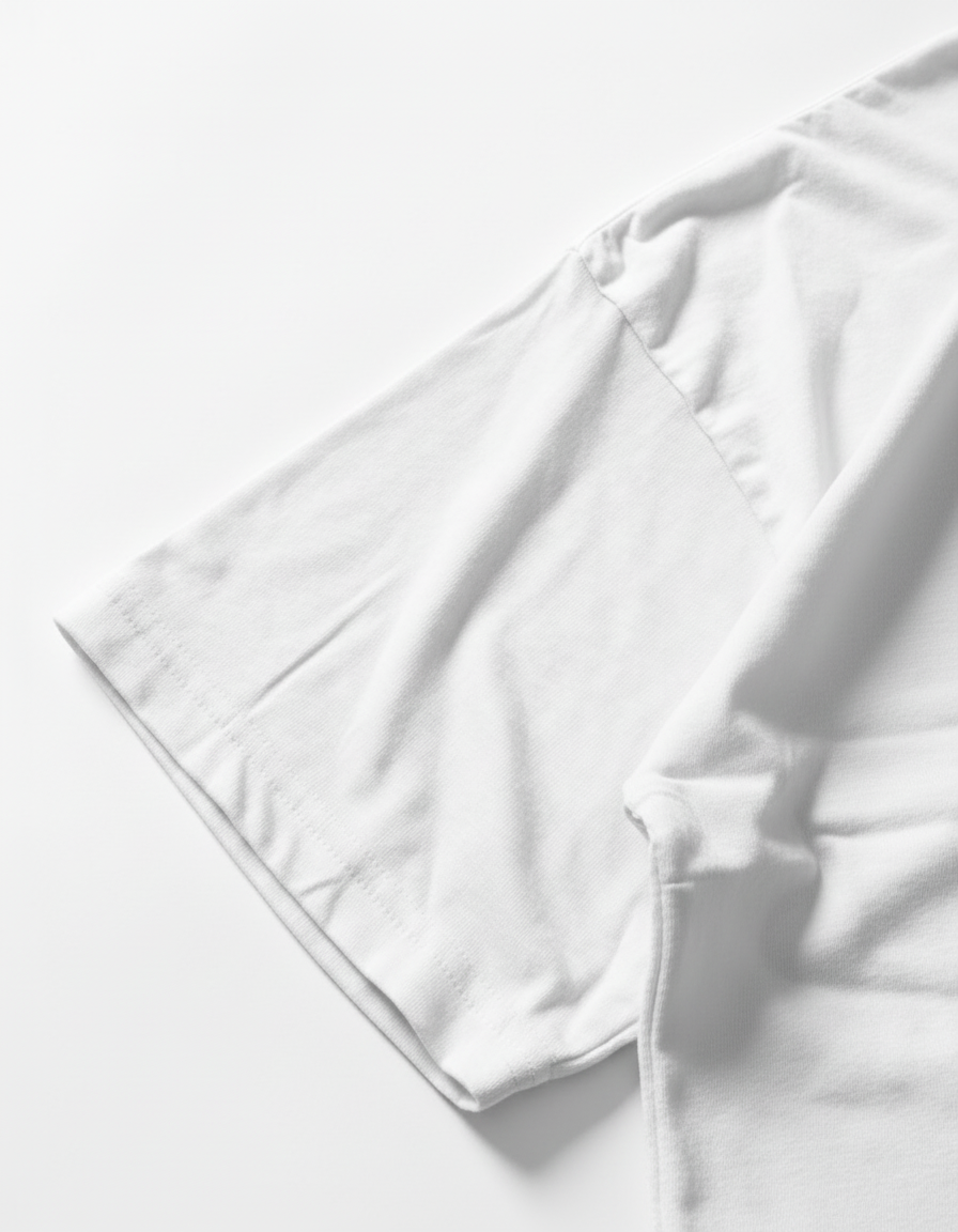 CROP TOP BLANCO OVERSIZE MUJER