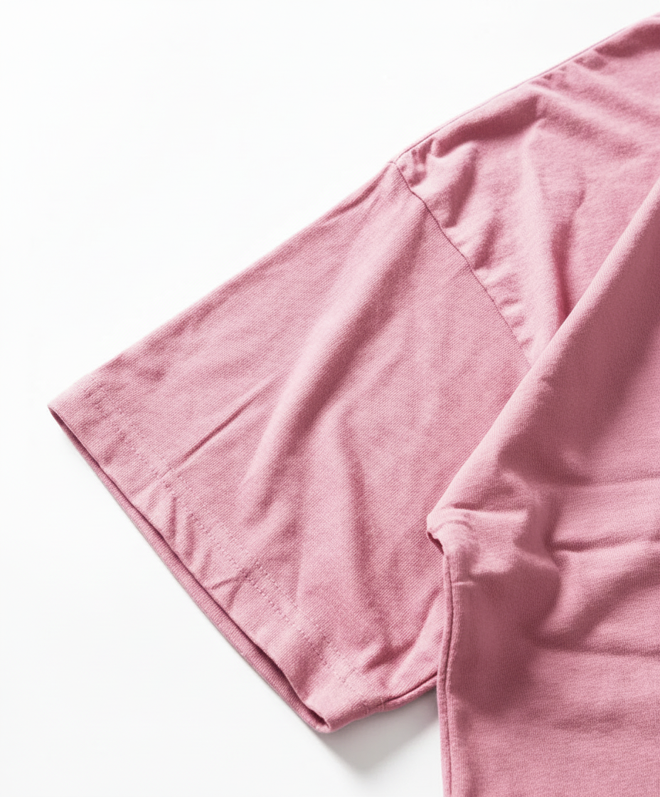 CROP TOP ROSA MUJER OVERSIZE